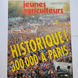 L’événement Dimanche des Terres de France relaté dans les pages du mensuel JA mag d’octobre 1991.