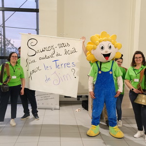 Animation des JA Doubs avant la cérémonie de présentation TDJ au congrès.