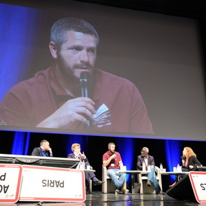 Jean-Baptiste Gibert, secrétaire général JA de la région Occitanie lors de la table ronde.