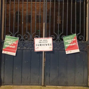 Les jeunes agriculteurs Occitans ont protester, eux aussi, devant la préfecture.