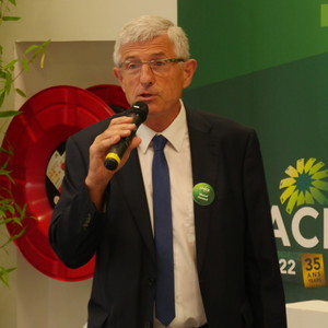 Marcel Denieul, ancien éleveur laitier et président du Space.