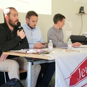 Rémi Agrinier, Aymeric Gerbaud et Brice Dessartre