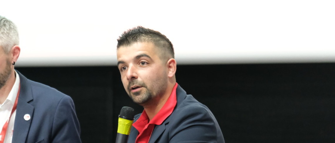 Guillaume Testut, président Jeunes Agriculteurs Dordogne. 