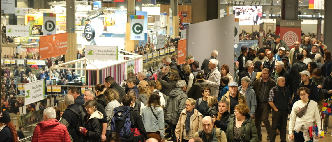 61e édition du salon de l'agriculture à Paris.