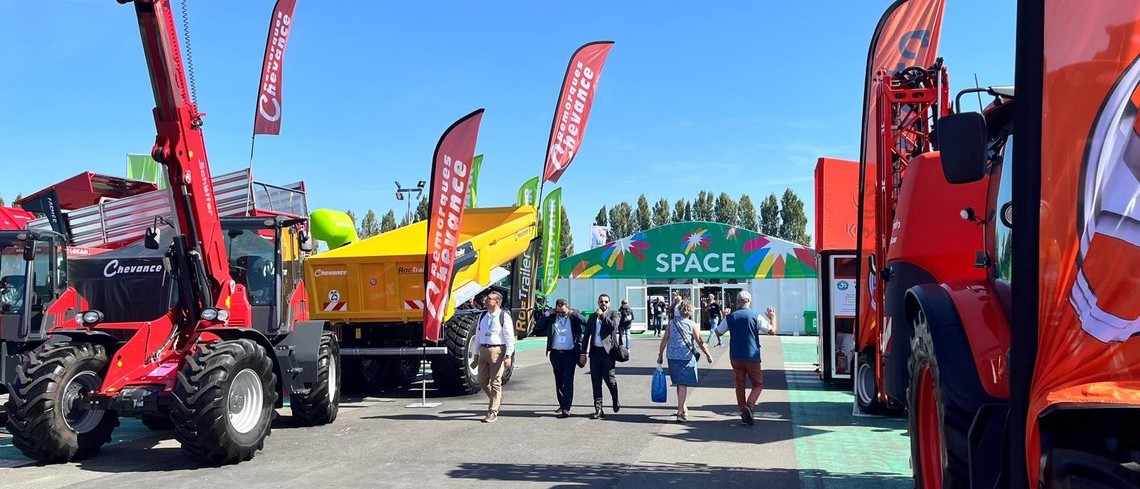 Le Space est l'un des plus importants salons agricoles français.