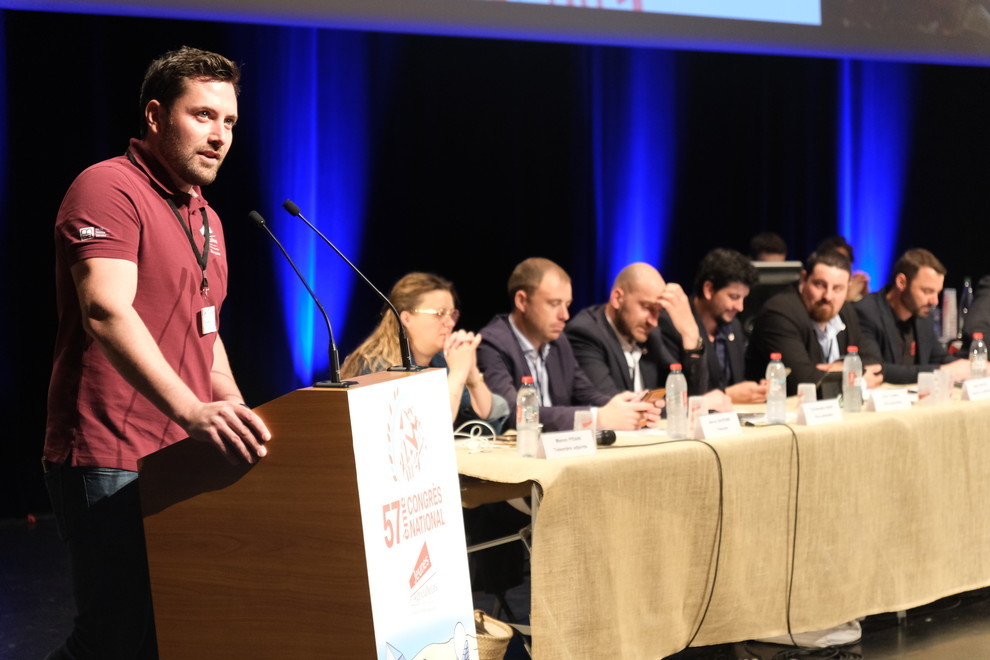 Pierre Hylari, président Jeunes Agriculteurs Occitanie.