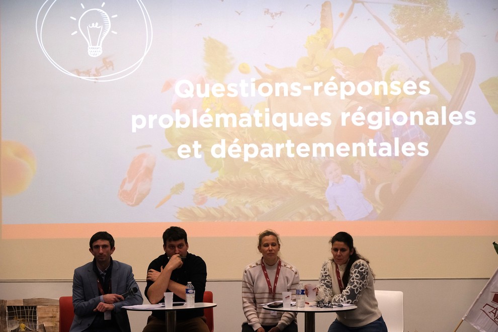 Séquence d'ouverture de la session RGA 2025.